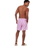 Men's Swim Shorts Pink - Body Action Image 0