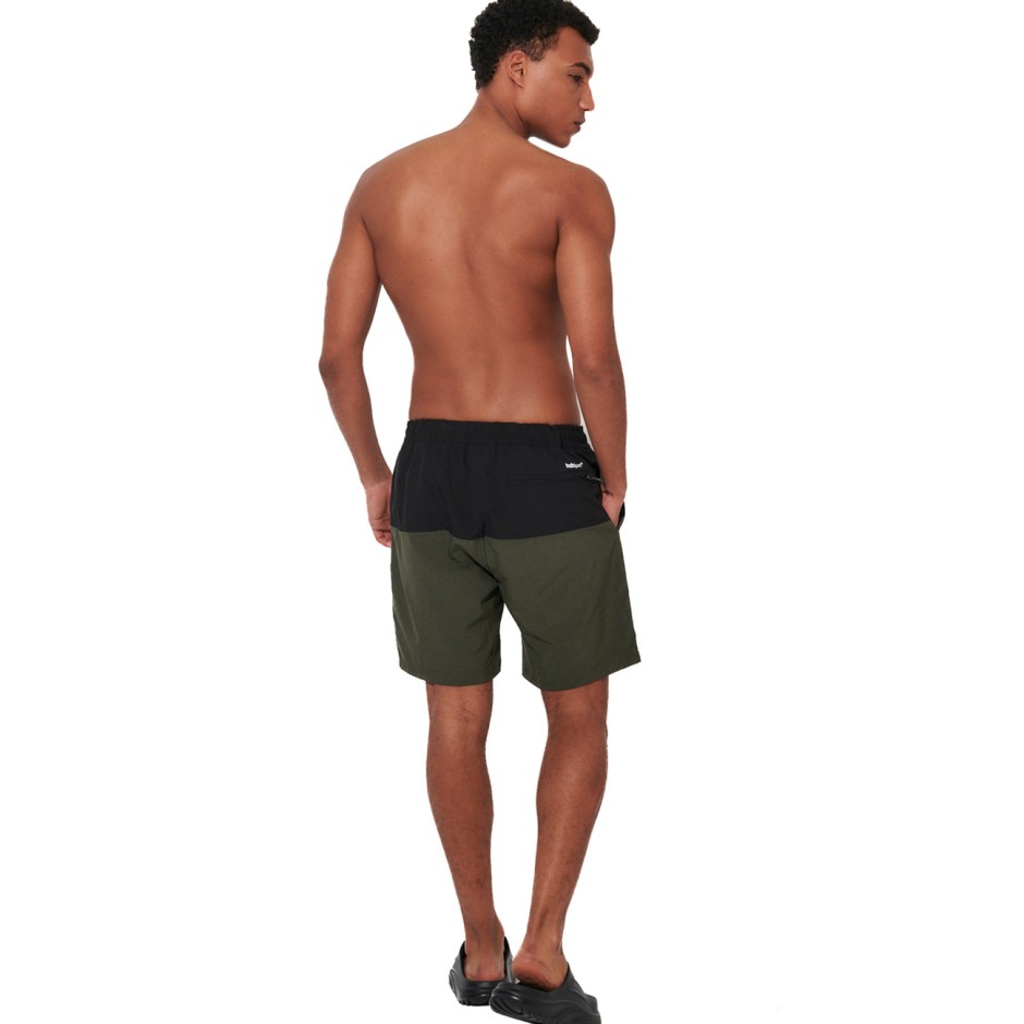 Men's Swim Shorts Black - Body Action 
