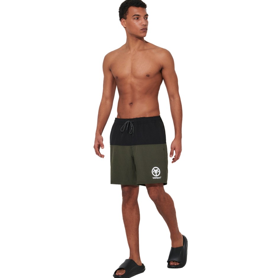 Men's Swim Shorts Black - Body Action 