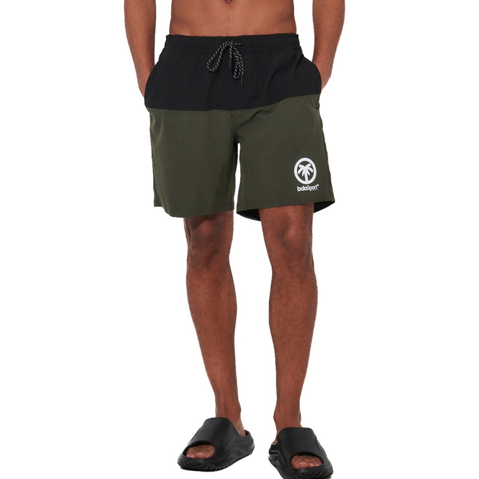Men's Swim Shorts Black - Body Action 