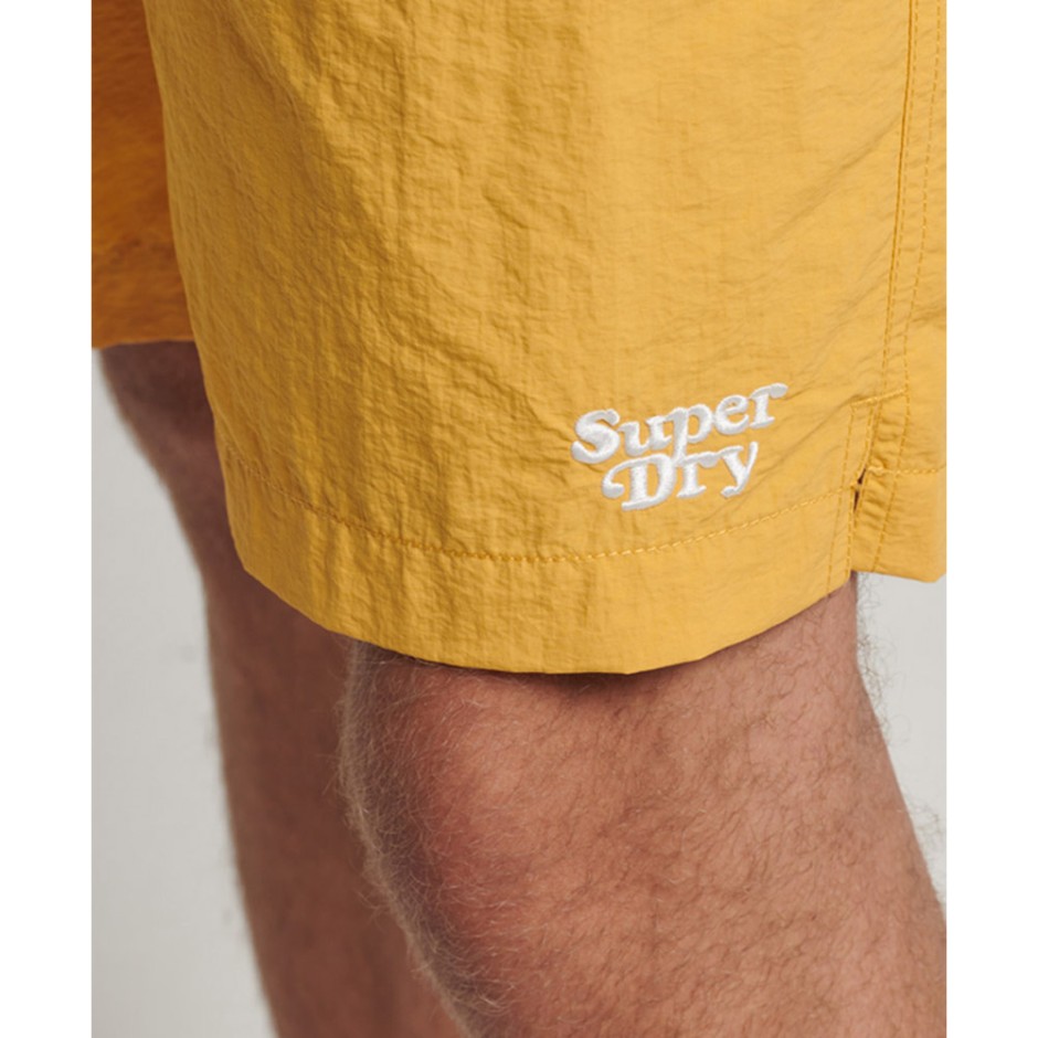 SUPERDRY D2 OVIN VINTAGE SWIMSHORT Κίτρινο
