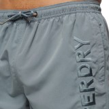 SUPERDRY D2 SDCD PREMIUM EMB 17" SWIM SHORT M3010227A-2CE Blue Image 1