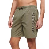 SUPERDRY D2 SDCD PREMIUM EMB 17" SWIM SHORT M3010227A-1KH Khaki Image 