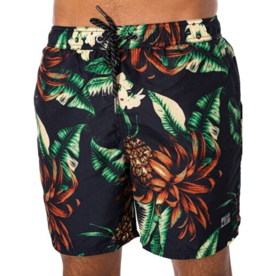 SUPERDRY D2 OVIN VINTAGE HAWAIIAN SWIMSHORT ΠΟΛΥΧΡΩΜΟ