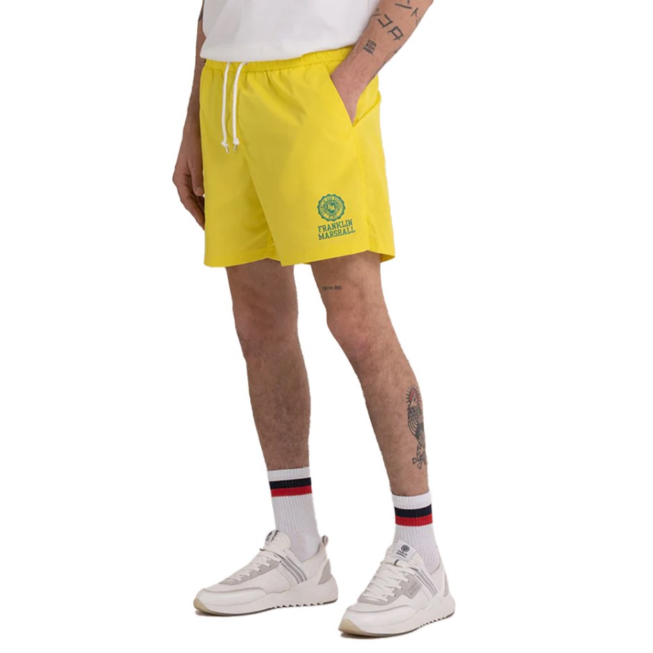 FRANKLIN MARSHALL RECYCLED NYLON JM7005.000.8015P00-513 Yellow