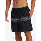 QUIKSILVER EVERYDAY WORDBLOCK VOLLEY 17 AQYJV03150-KVJ6 Black Image 2