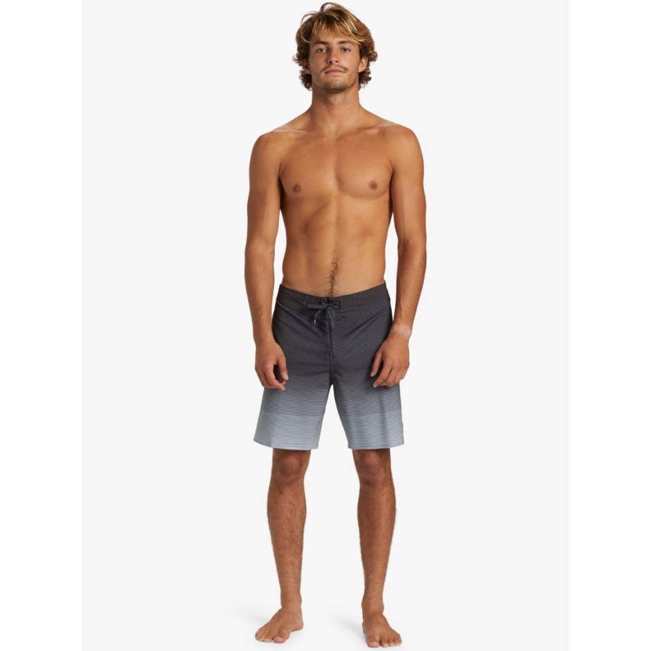 Ανδρικό Μαγιό Βερμούδα Μαύρο - Quiksilver Surfsilk Massive 18"
