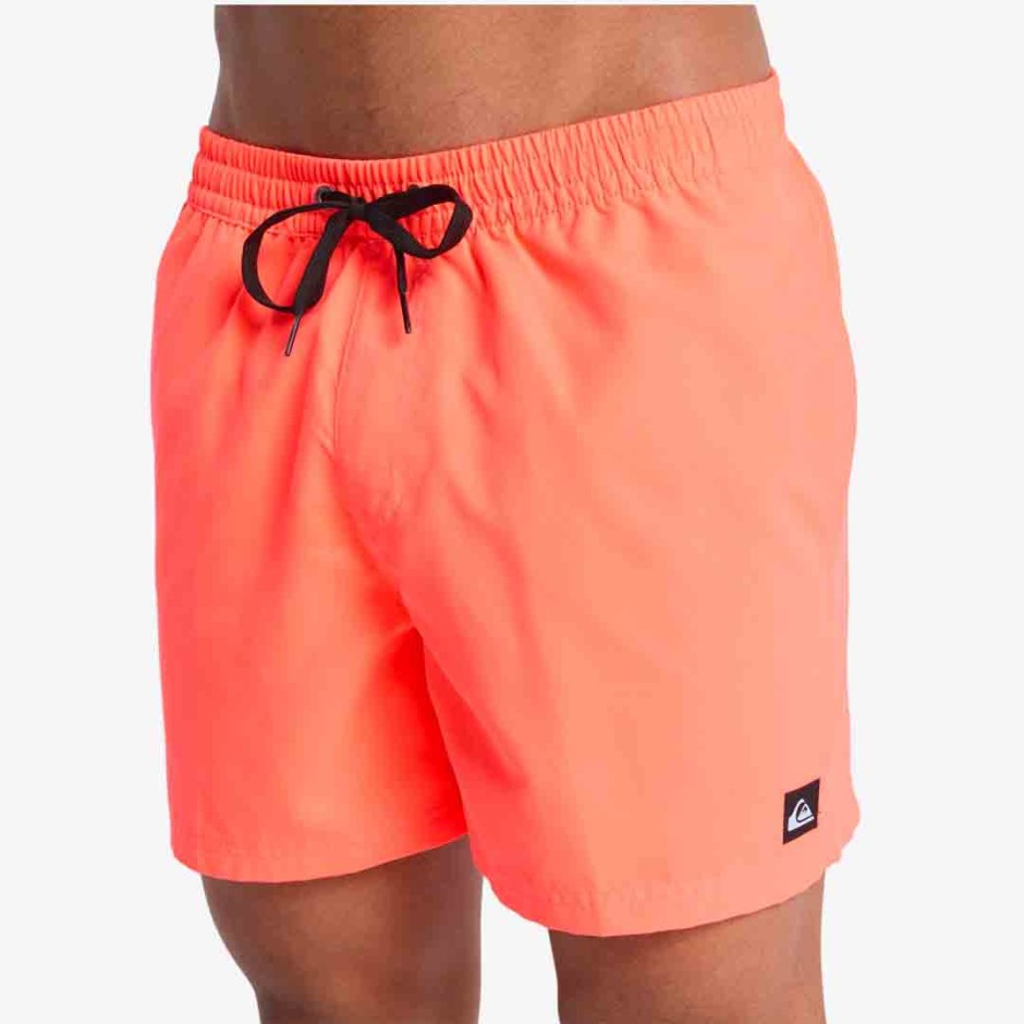 Ανδρικό Μαγιό Βερμούδα Πορτοκαλί - Quiksilver Everyday Solid Volley 15”