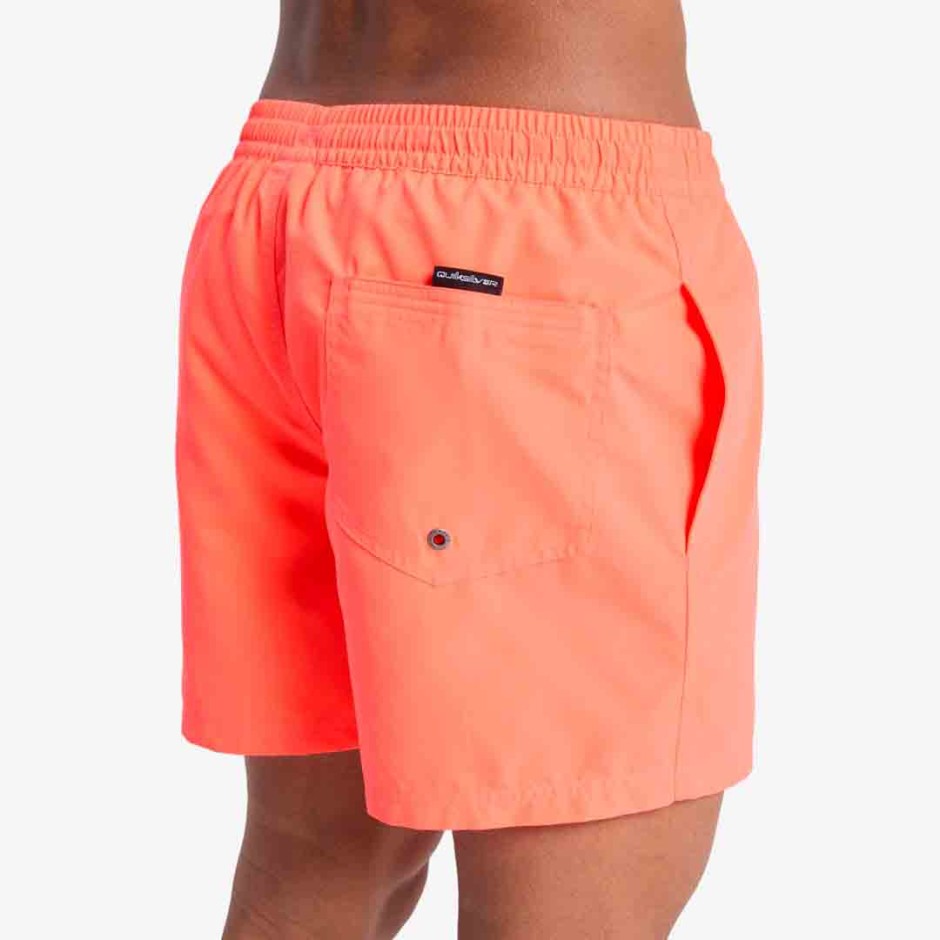 Ανδρικό Μαγιό Βερμούδα Πορτοκαλί - Quiksilver Everyday Solid Volley 15”