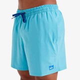 Ανδρικό Μαγιό Βερμούδα Τιρκουάζ - Quiksilver Surfsilk Solid 16” Εικόνα 2