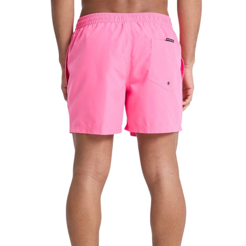 Ανδρικό Μαγιό Βερμούδα Ροζ - Quiksilver Everyday Solid Volley 15"