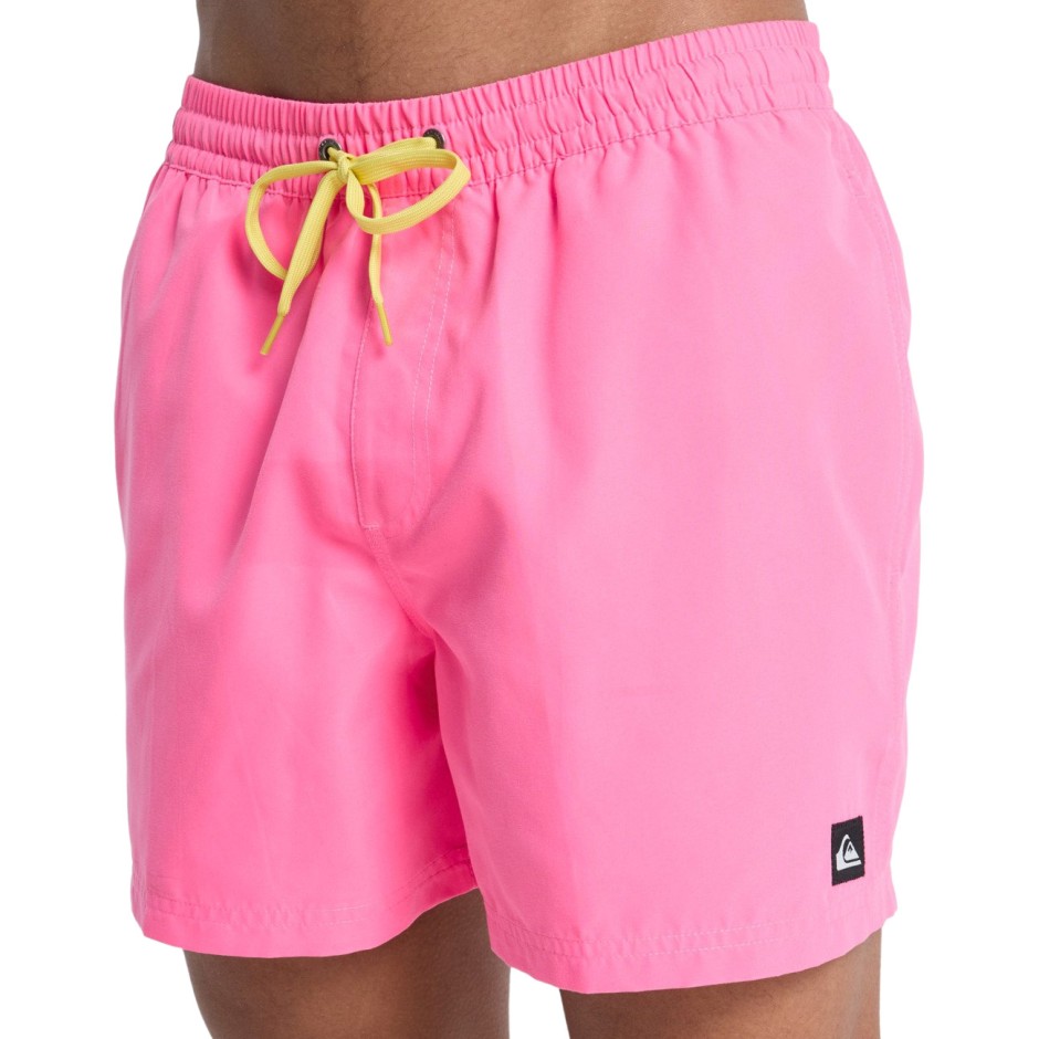 Ανδρικό Μαγιό Βερμούδα Ροζ - Quiksilver Everyday Solid Volley 15"