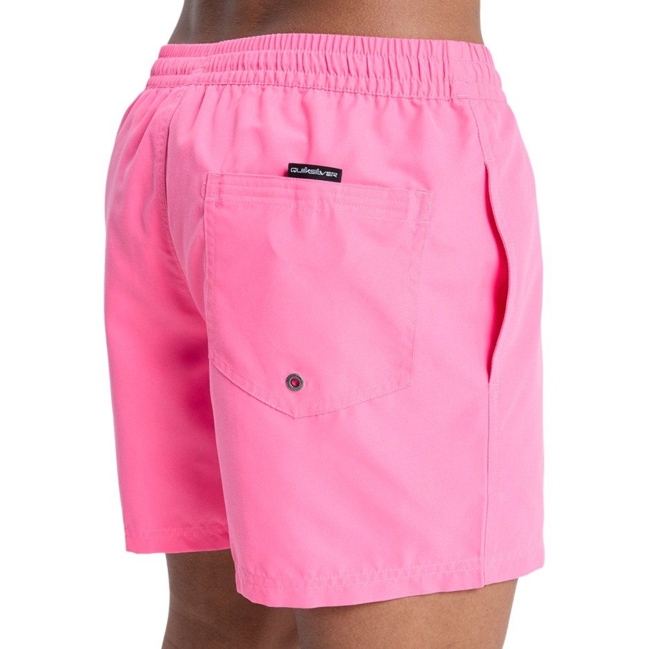 Ανδρικό Μαγιό Βερμούδα Ροζ - Quiksilver Everyday Solid Volley 15"