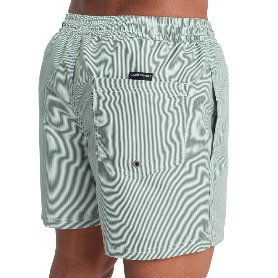 Ανδρικό Μαγιό Βερμούδα Πράσινο - Quiksilver Deluxe 15"