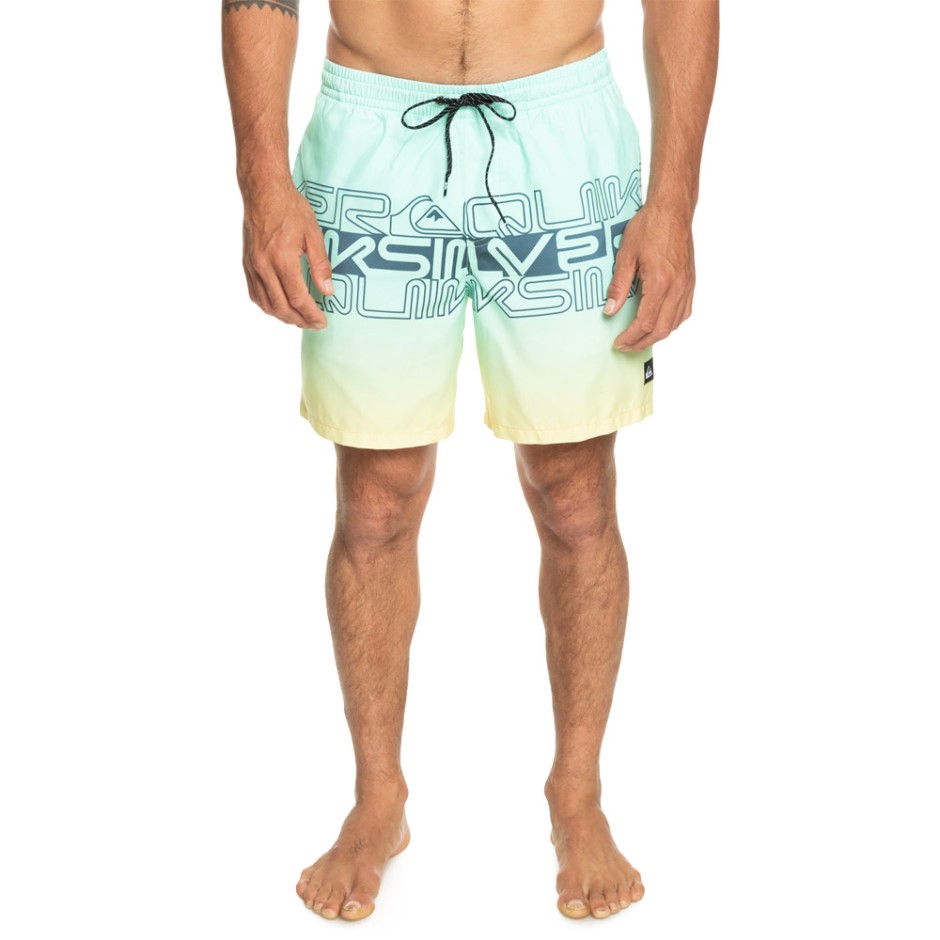 QUIKSILVER EVERYDAY WORDBLOCK VOLLEY 17 EQYJV04005-GCZ6 Colorful