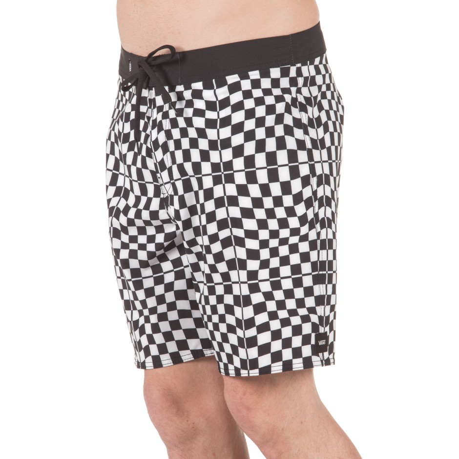 VANS MN MIXED BOARDSHORT VN0A3W45UVD-UVD Λευκό-Μαυρο