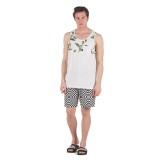 VANS MN MIXED BOARDSHORT VN0A3W45UVD-UVD White-Black Image 2
