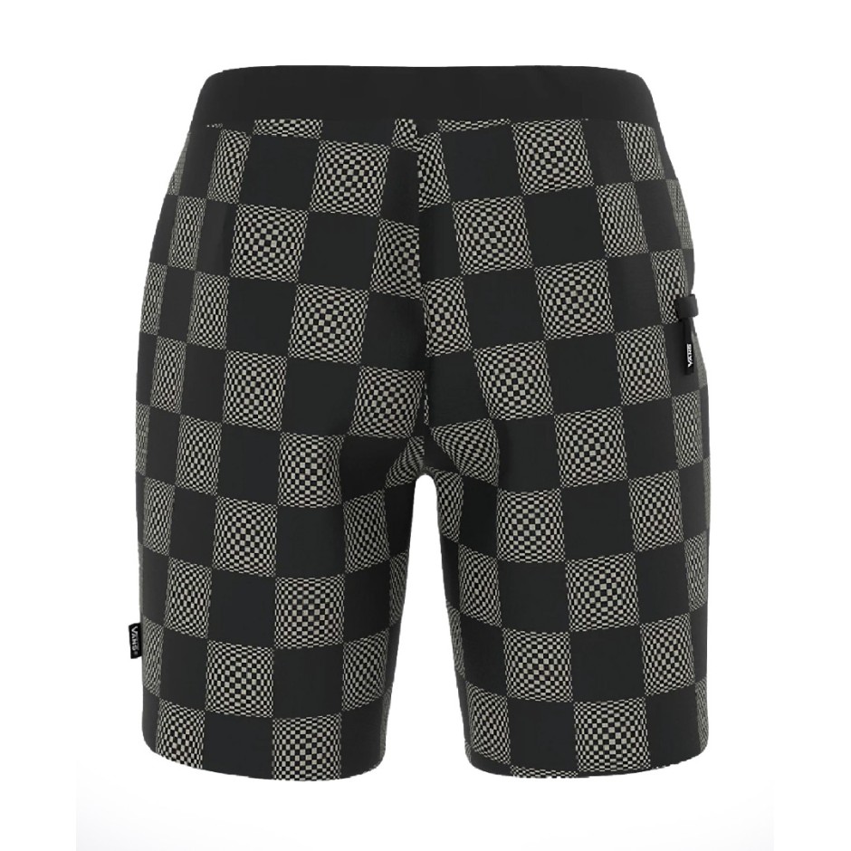 VANS THE DAILY VINTAGE CHECK BOARDSHORT Λευκό-Μαυρο