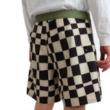 Ανδρικό Μαγιό Βερμούδα Λευκό-Μαύρο - Vans The Daily Check 17" Εικόνα 3