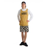 Ανδρικό Μαγιό Βερμούδα Λευκό-Μαύρο - Vans The Daily Check 17" Εικόνα 4