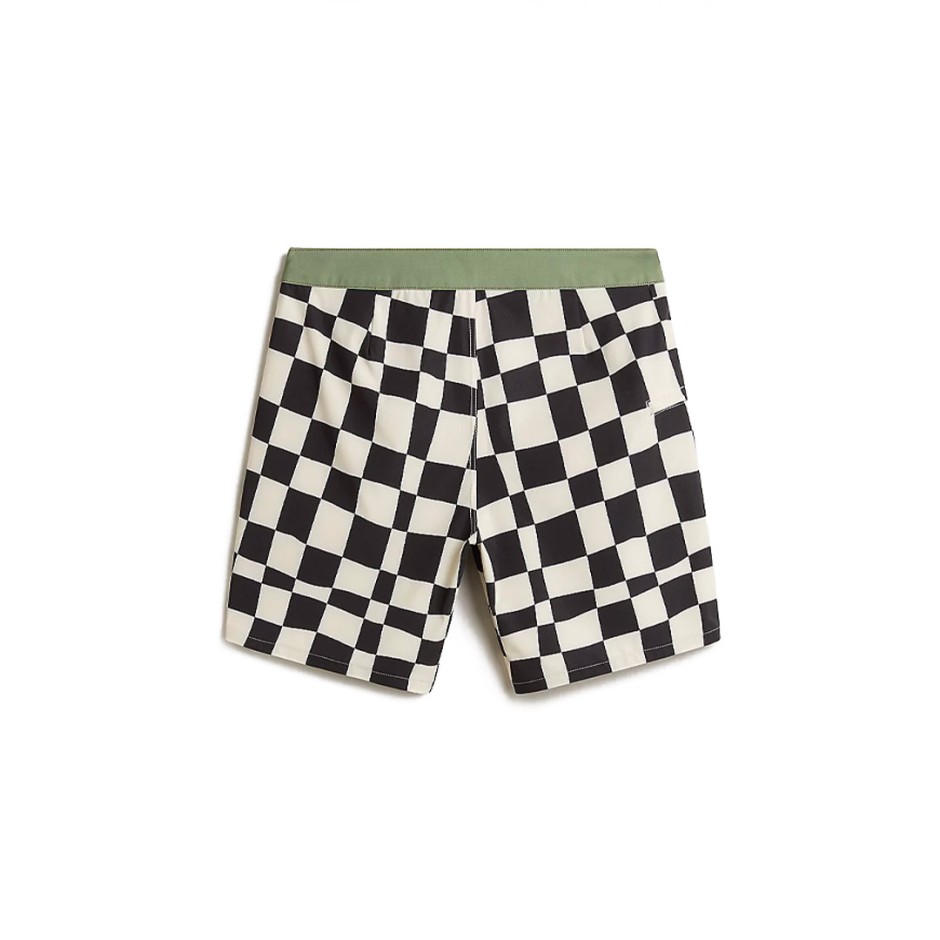 VANS THE DAILY CHECK BOARDSHORT VN0007XSZO2-ZO2 White-Black