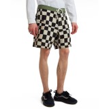 Ανδρικό Μαγιό Βερμούδα Λευκό-Μαύρο - Vans The Daily Check 17" Εικόνα 