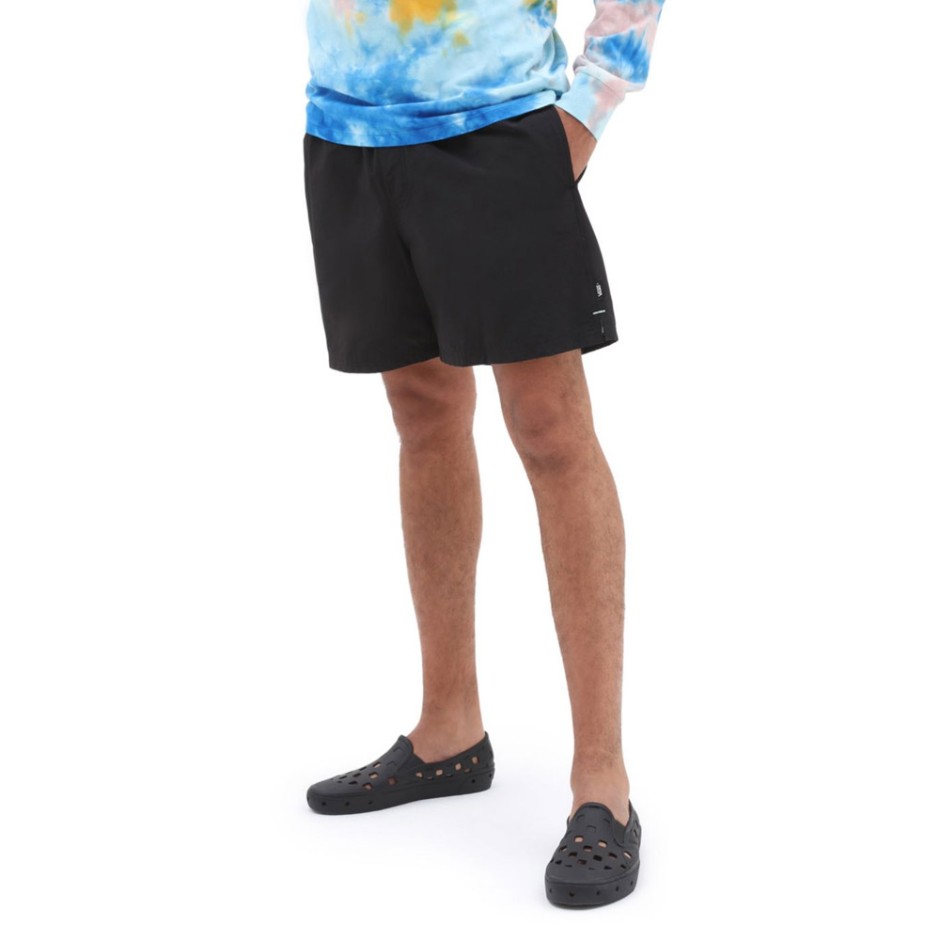 VANS PRIMARY SOLID ELASTIC BOARDSHORT VN0008KWBLK-BLK Black