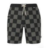 VANS THE DAILY VINTAGE CHECK BOARDSHORT VN0007XWY28-Y28 White-Black Image 