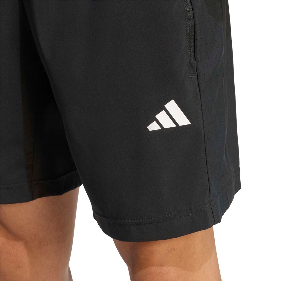 Ανδρικό Σορτς Προπόνησης Μαύρο - adidas Performance Workout Essentials Base Woven
