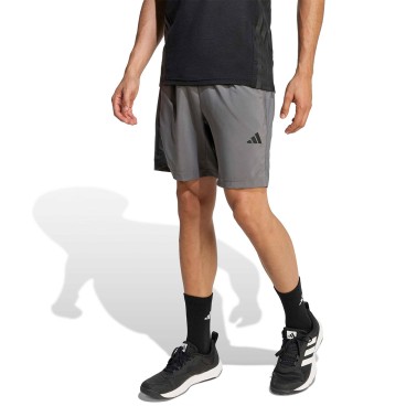 Men's Training Shorts Grey - adidas Performance Workout Essentials Base Woven