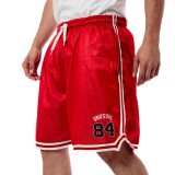 BEE UNUSUAL MESH SHORTS AB-249107-RED Red Image 
