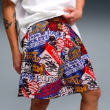 PUMA HOOPERHOTLINE AOP 7 SHORTS 632837-01 Colorful Image 1