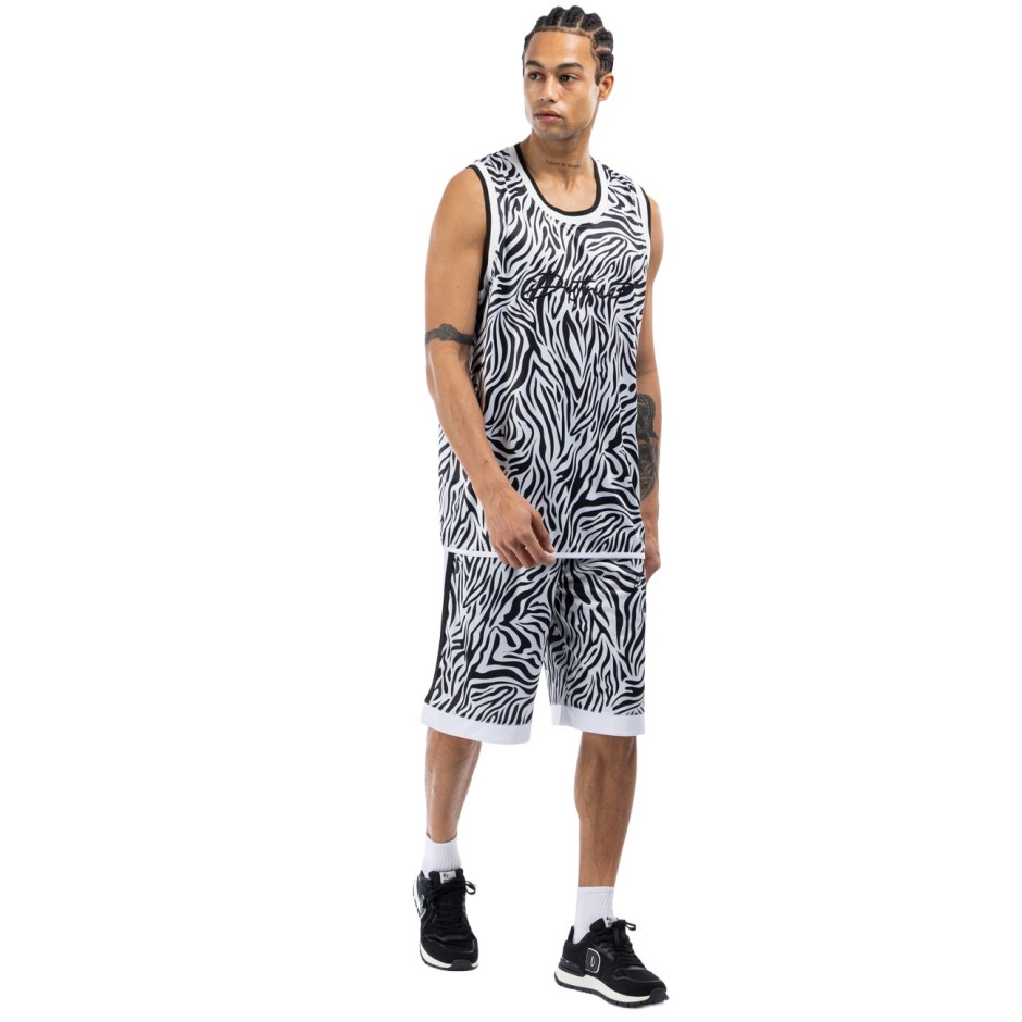 Ανδρική Βερμούδα Εκρού - District75