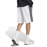 Ανδρική Βερμούδα Λευκή - adidas Sportswear 3-Stripes Essentials Εικόνα 0