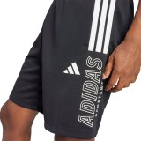Ανδρική Βερμούδα Μαύρη - adidas Sportswear Tiro Wordmark Εικόνα 2