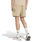 Ανδρική Βερμούδα Χακί - adidas Sportswear Future Icons 3-Stripes Εικόνα 0