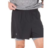 UNDER ARMOUR QUALIFIER 2-IN-1 SHORT 1289625-001 Μαύρο Εικόνα 1