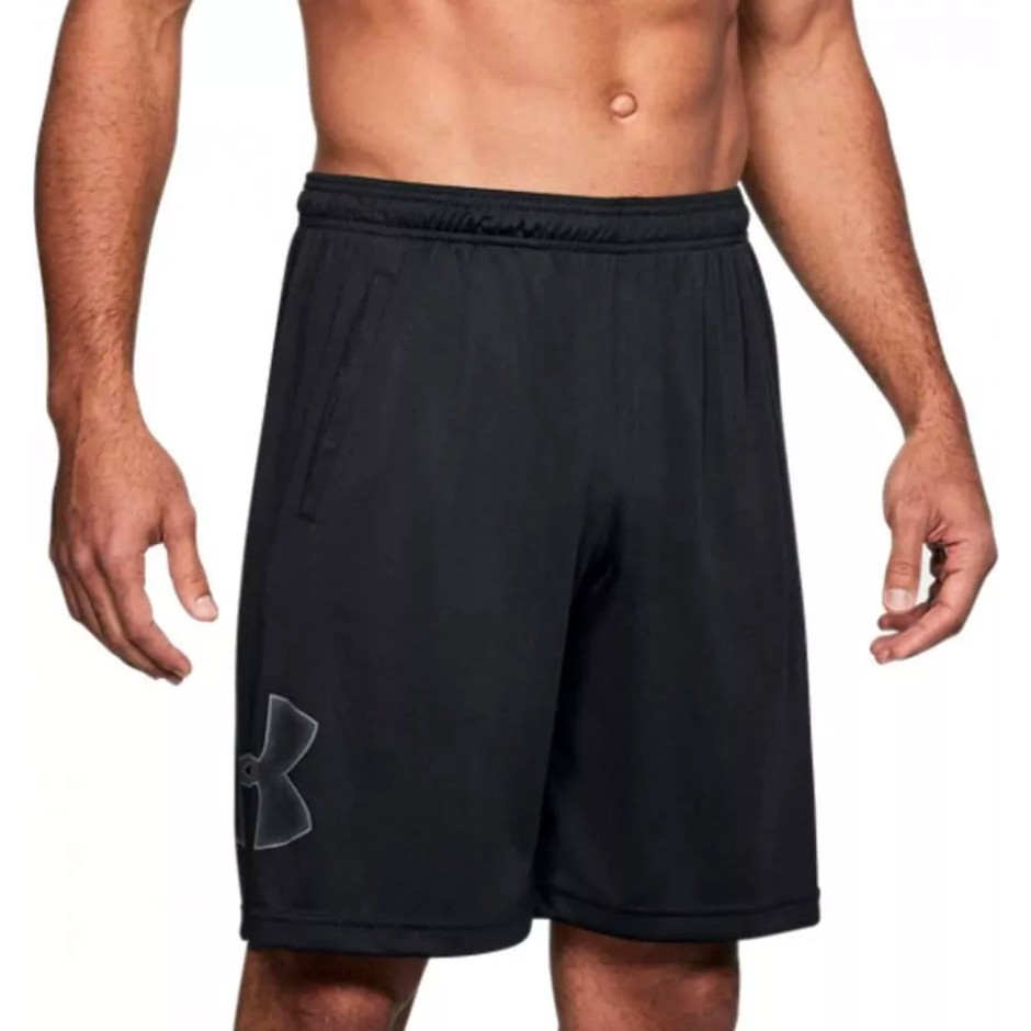 Ανδρική Βερμούδα Προπόνησης Μαύρη - Under Armour Tech Graphic