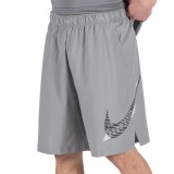 NIKE FLEX 2.0 MEN'S GRAPHIC TRAINING SHORTS CJ1977-073 Grey Image 1
