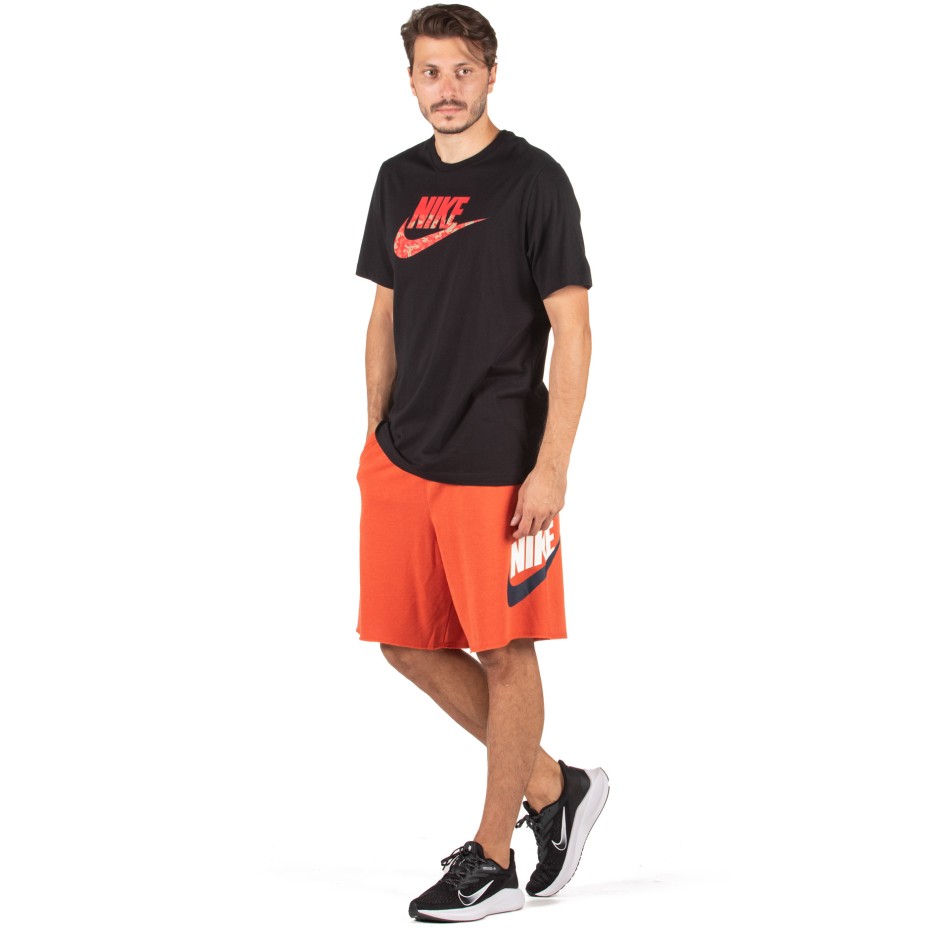 NIKE M NSW HE SHORT FT ALUMNI AR2375-861 Πορτοκαλί