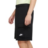 NIKE M NSW CLUB FT CARGO SHORT DD7014-010 Black Image 1