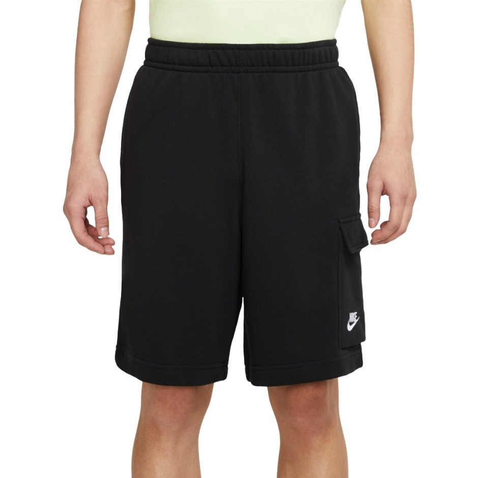 NIKE M NSW CLUB FT CARGO SHORT DD7014-010 Black