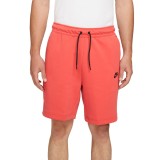 NIKE SPORTSWEAR TECH FLEECE MEN'S SHORTS CU4503-605 Coral Image 