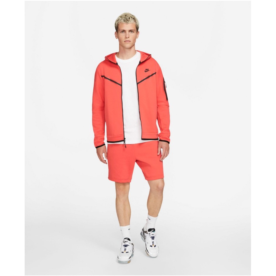 NIKE SPORTSWEAR TECH FLEECE MEN'S SHORTS CU4503-605 Coral