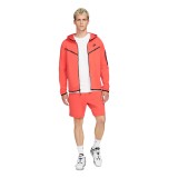 NIKE SPORTSWEAR TECH FLEECE MEN'S SHORTS CU4503-605 Coral Image 6