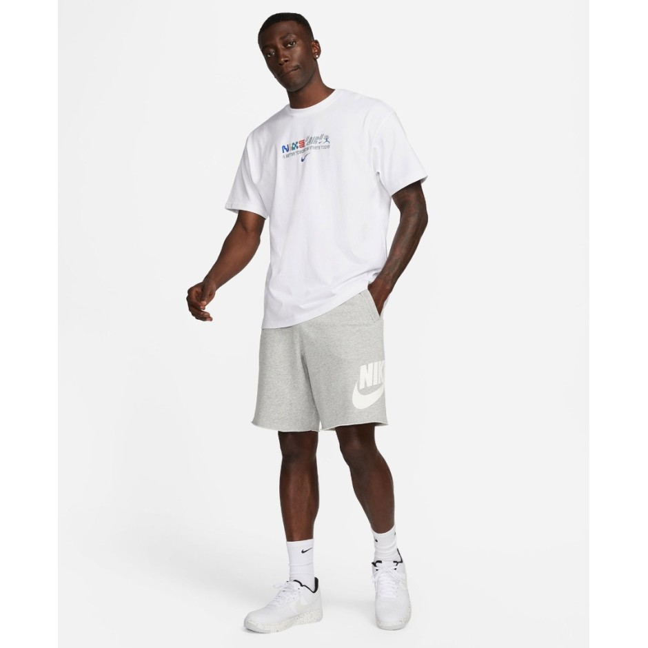 NIKE M NK CLUB ALUMNI HBR FT SHORT DX0502-063 Grey