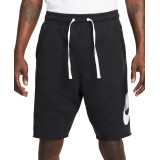 NIKE CLUB ALUMNI SHORTS Μαύρο