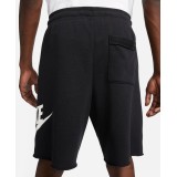 NIKE CLUB ALUMNI SHORTS Μαύρο