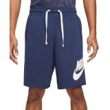 NIKE M NK CLUB ALUMNI HBR FT SHORT DX0502-410 Blue Image 0