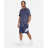 NIKE M NK CLUB ALUMNI HBR FT SHORT DX0502-410 Blue Image 3